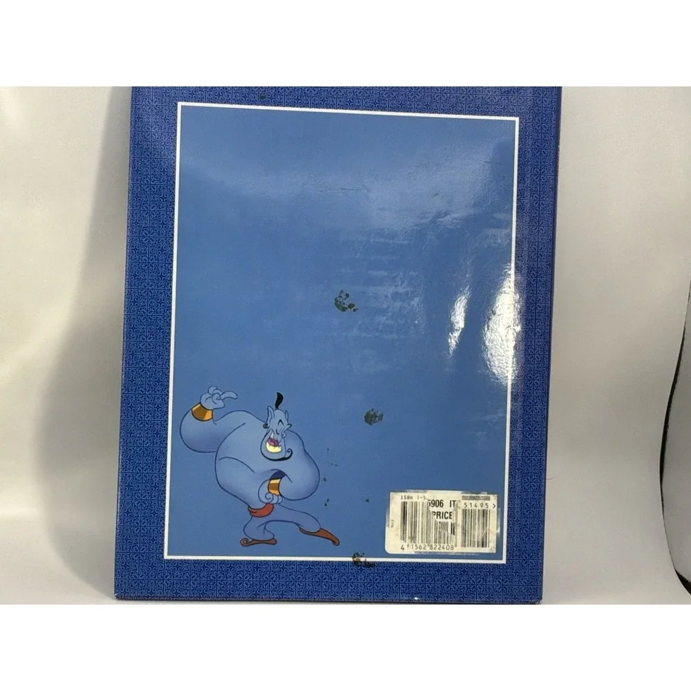 Disney's Aladdin A. L. Singer I'll Kenny Thompkins James Gallego 1998 1st Editio
